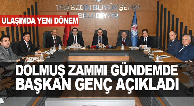 Trabzon&rsquo;da dolmuş hatlarında yeni d&ouml;nem başlıyor: Kalkış noktaları değişiyor