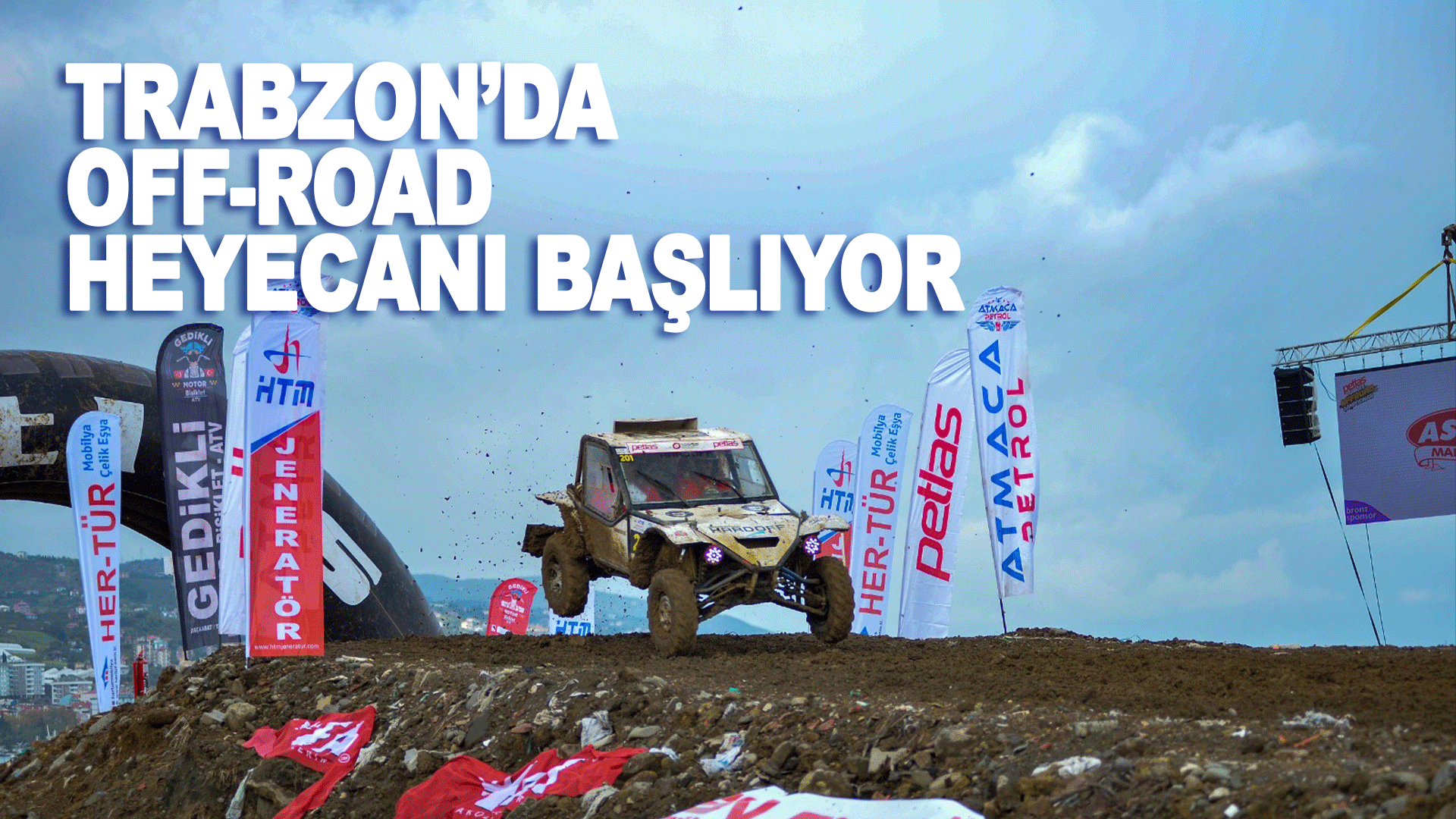 Trabzon&rsquo;da Off-Road Şampiyonası ile adrenalin dolu &uuml;&ccedil; g&uuml;n yaşanacak