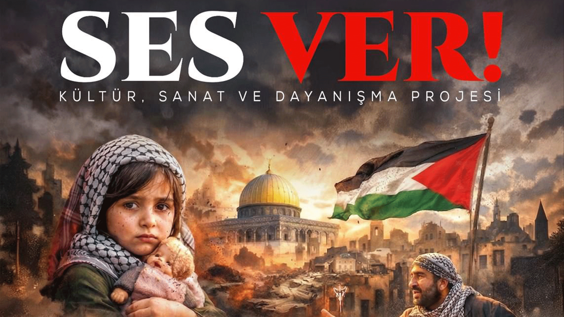 Trabzon&rsquo;da &ldquo;Ses Ver&rdquo; projesiyle Filistin ve k&ouml;y okulları i&ccedil;in k&uuml;lt&uuml;r-sanat seferberliği başlıyor