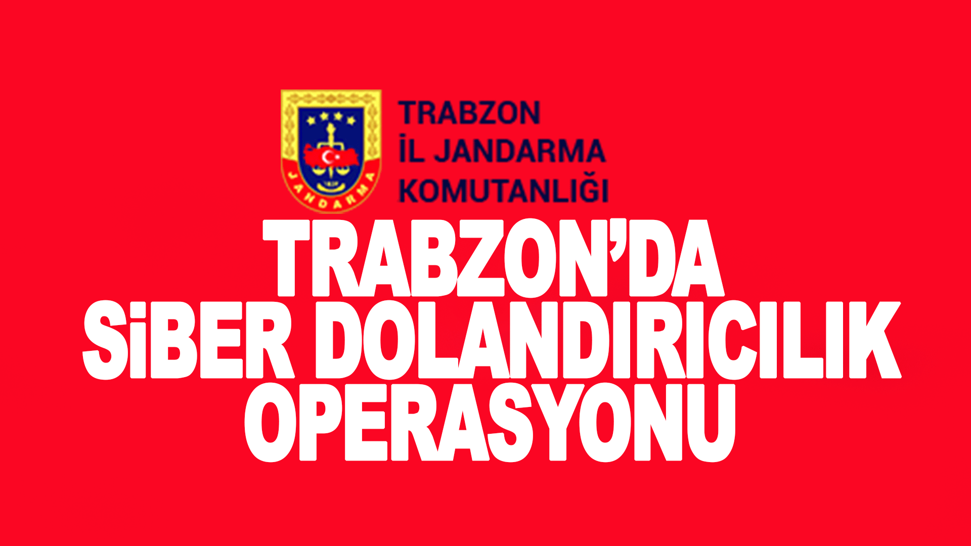 Trabzon&rsquo;da siber dolandırıcılık operasyonunda 10 tutuklama