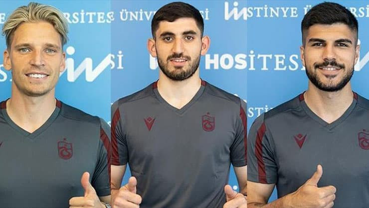 Trabzonspor 3 futbolcunun maliyetlerini açıkladı.