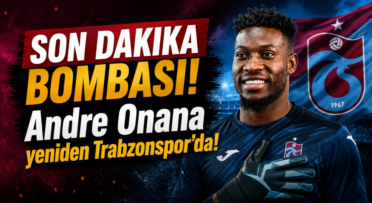 Trabzonspor, Andre Onana transferinde sona yaklaştı
