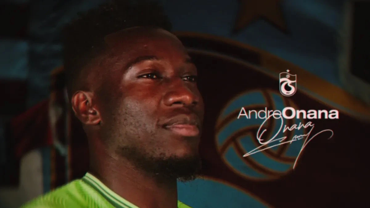 Trabzonspor, Andre Onana Transferini Resmen Açıkladı