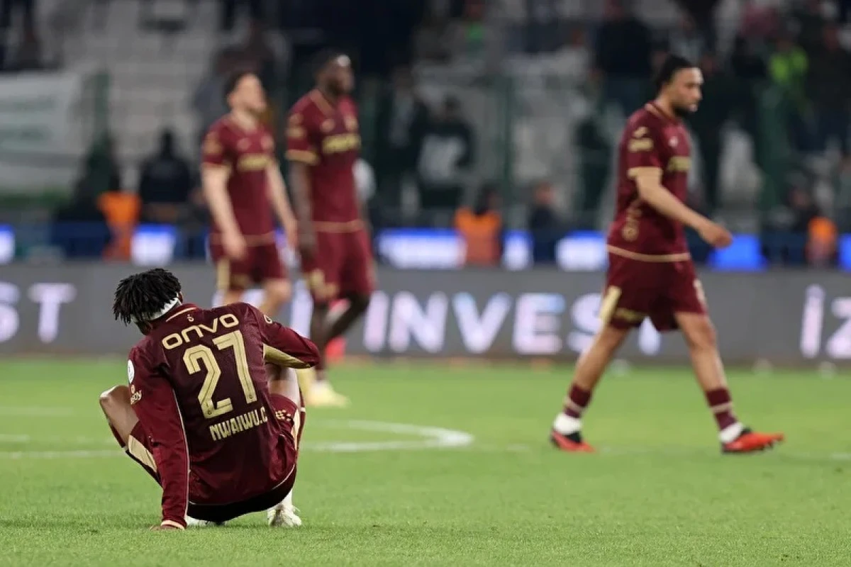 Trabzonspor deplasmanda Konyaspor’a kaybederek ikinci sıraya yükselme şansını değerlendiremedi