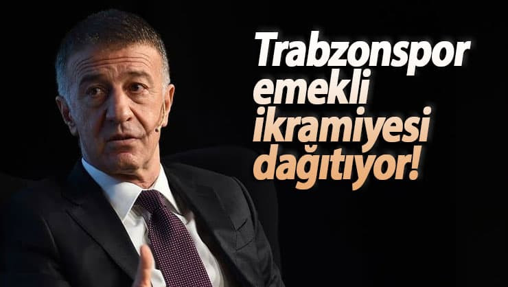 Trabzonspor emekli ikramiyesi dağıtıyor!