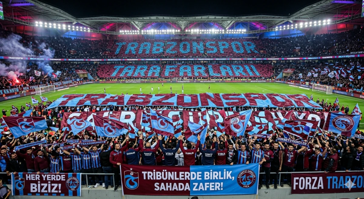 Trabzonspor Taraftar Grupları Trib&uuml;nde Birleşiyor
