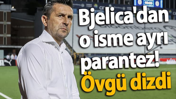 Trabzonspor Teknik Direktörü Nenad Bjelica: Büyük işler başaracağımızı düşünüyoruz 