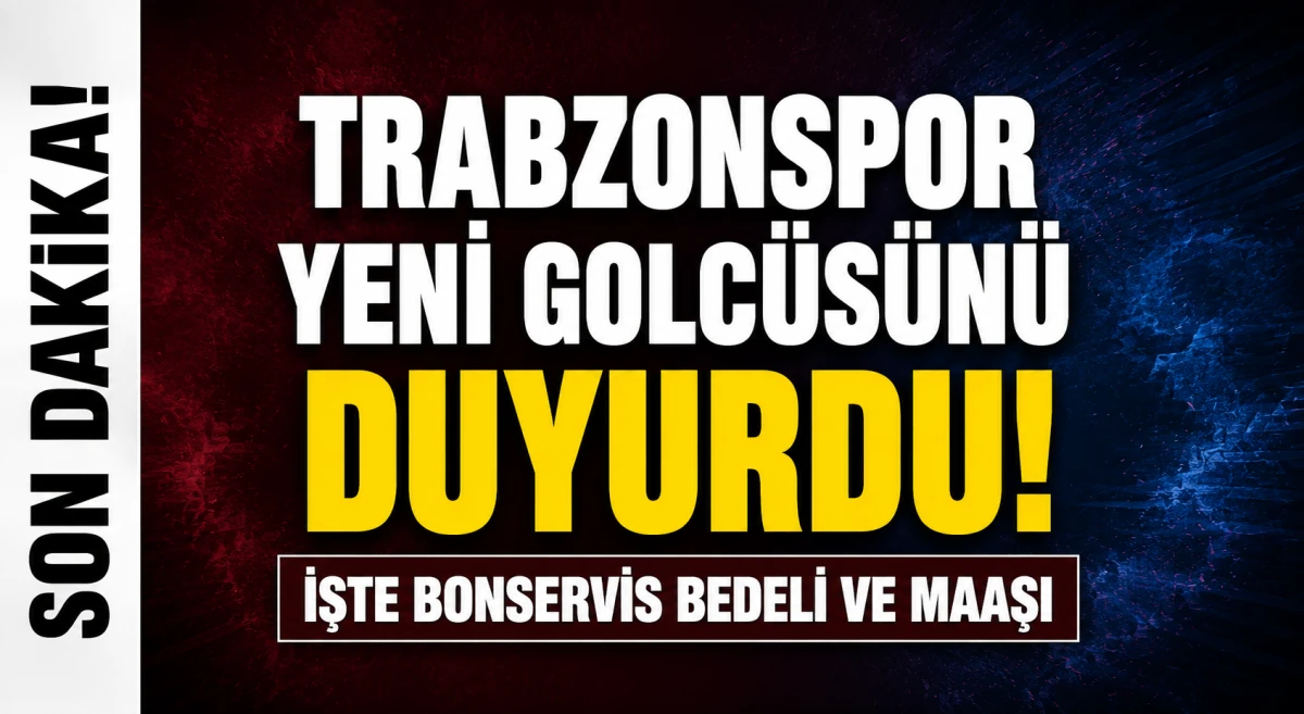 Trabzonspor Yeni Golc&uuml;s&uuml;n&uuml; Duyurdu! İşte Bonservis Bedeli ve Maaşı