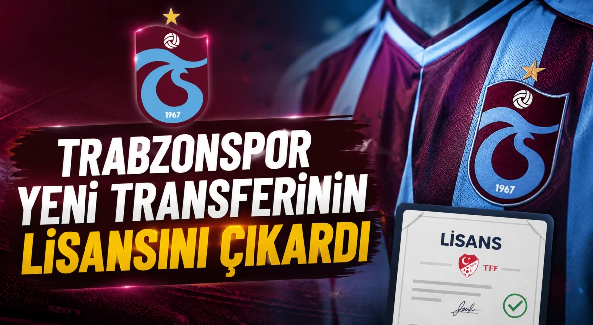 Trabzonspor yeni transferini KAP'a bildirdi