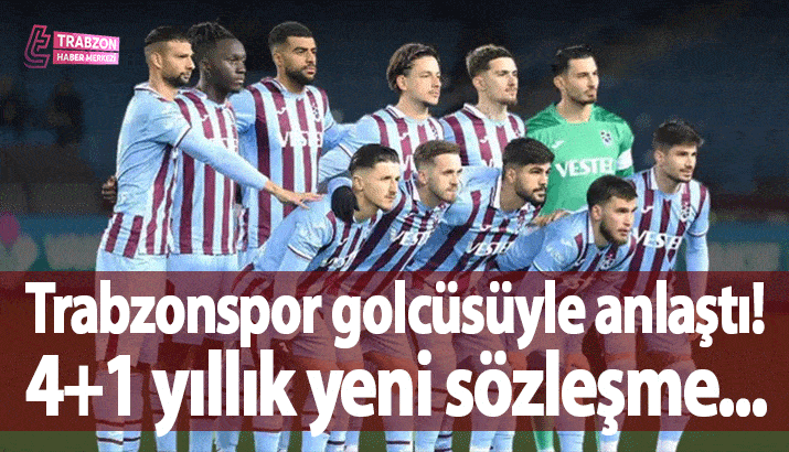 Trabzonspor yıldız futbolcu ile anlaşma sağladı! 4 artı 1 yıllık imza