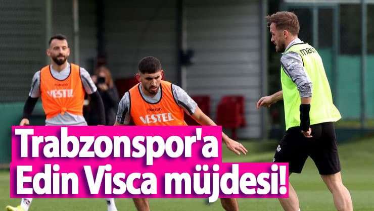 Trabzonspor'a Edin Visca m&uuml;jdesi!