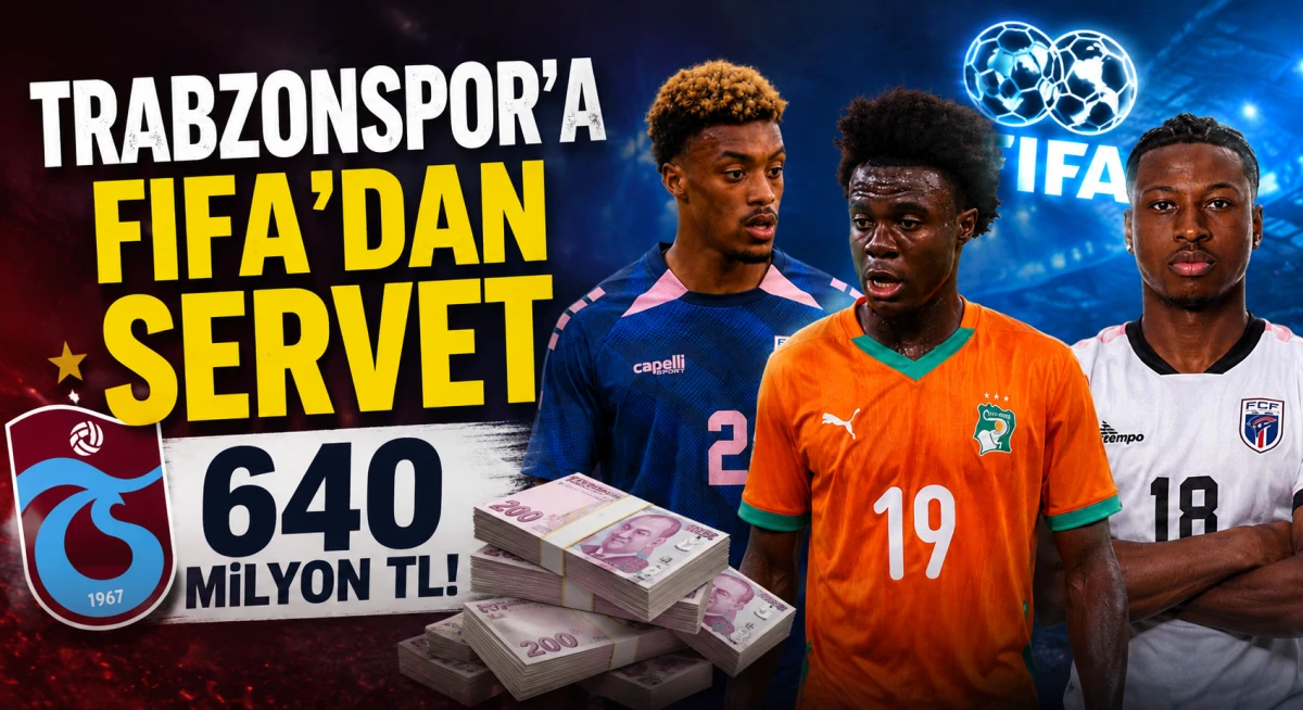 Trabzonspor'a FIFA'dan dev Dünya Kupası piyangosu vurdu.