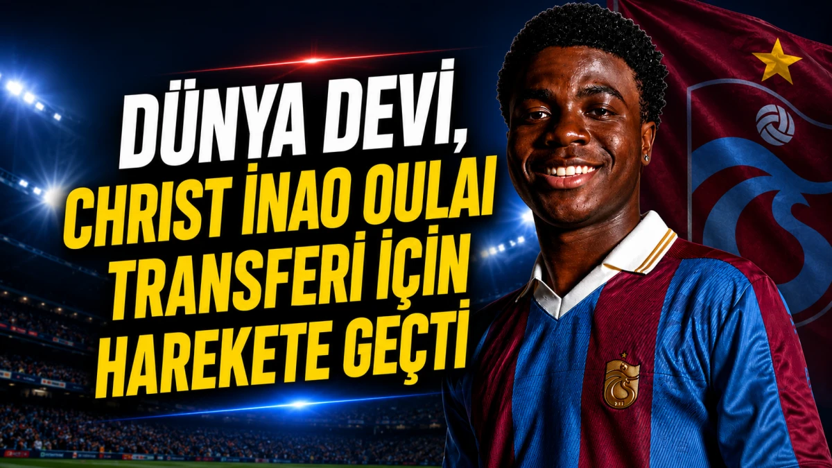 Trabzonspor'da Christ İnao Oulai'ye d&uuml;nya devi talip