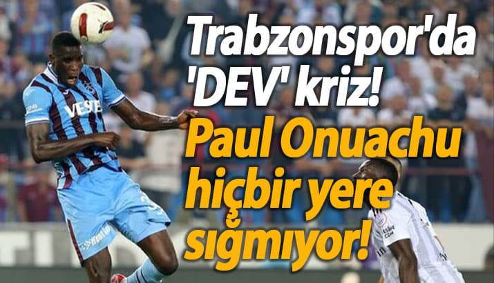 Trabzonspor'da 'DEV' kriz!