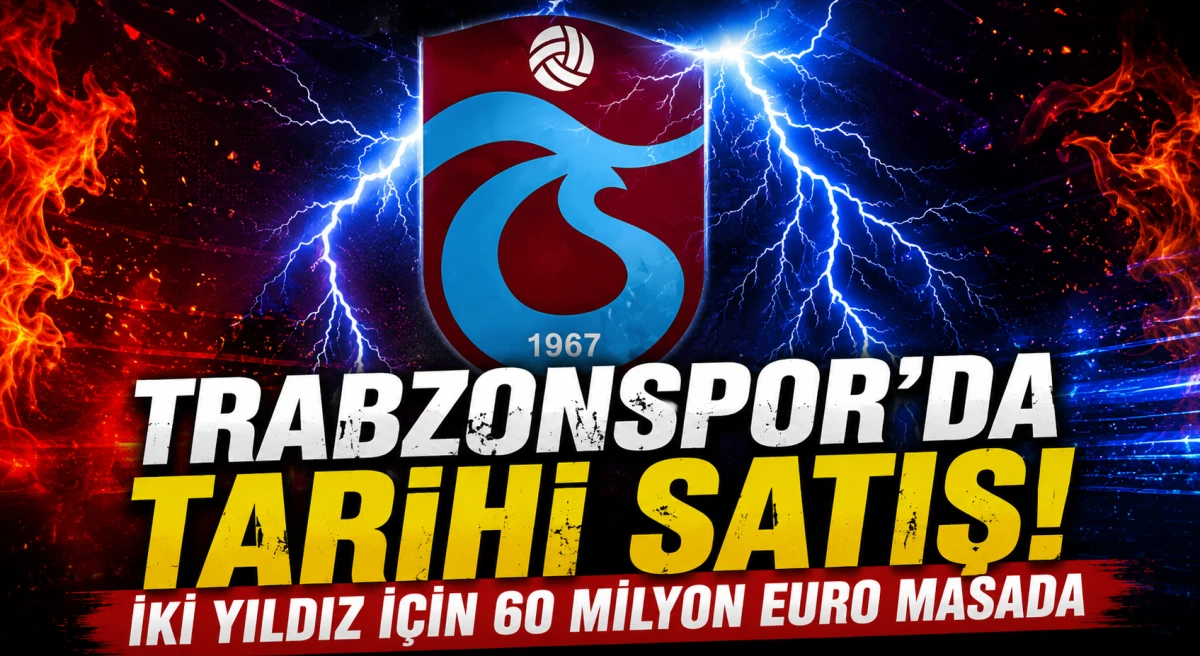 Trabzonspor'da tarihi gelir! Yıldızlar i&ccedil;in 60 milyon Euro masada