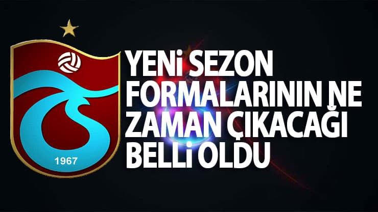 Trabzonspor'da yeni sezon formaları yolda!