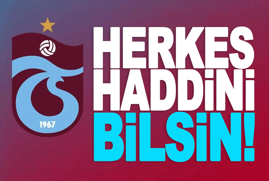 Trabzonspor&rsquo;dan Beşiktaş cephesine sert tepki geldi