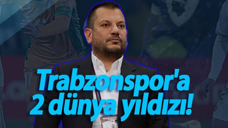 Trabzonspor'dan çifte bomba! Ertuğrul Doğan müjdeyi verdi...