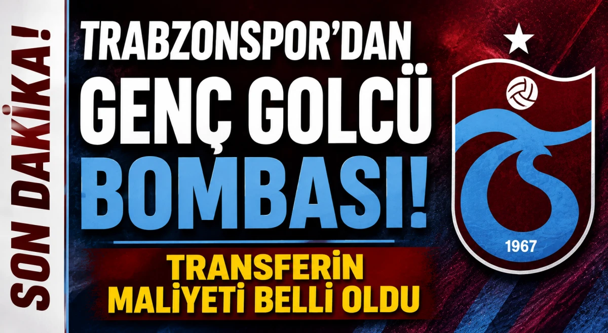 Trabzonspor'dan Gen&ccedil; Golc&uuml; Bombası! Transferin maliyeti belli oldu