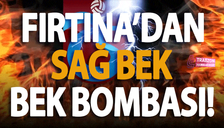 Trabzonspor'dan sağ bek bombası!