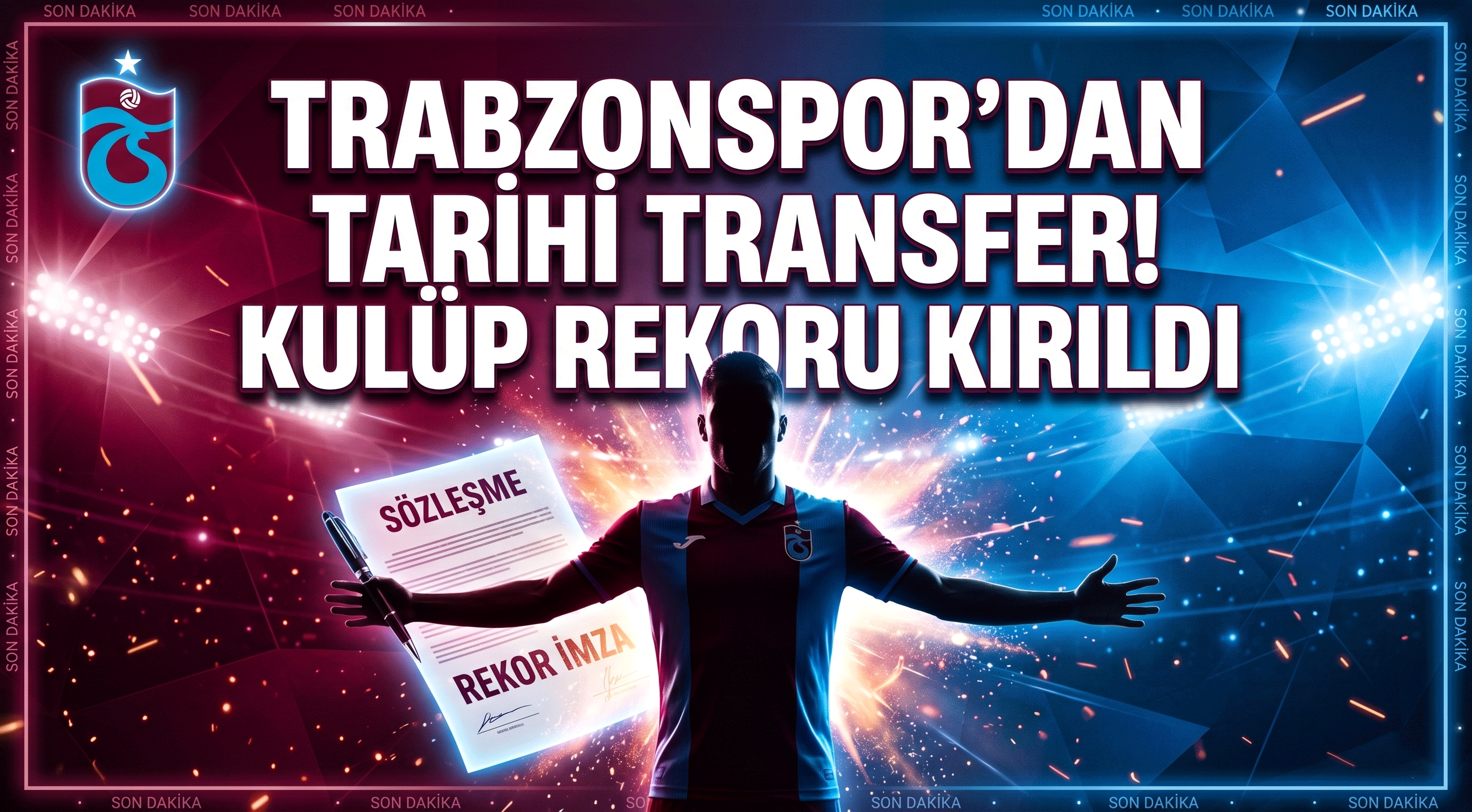Trabzonspor'dan Tarihi Transfer! Kul&uuml;p Rekoru Kırıldı