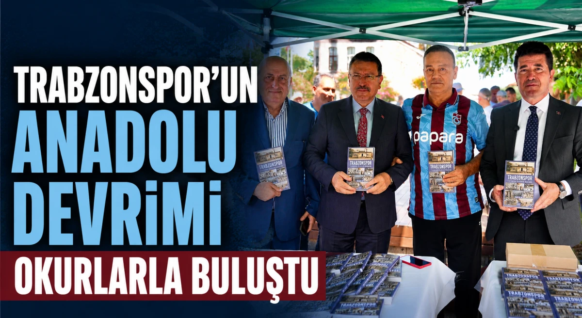 Trabzonspor&rsquo;un Destanını Anlatan Kitaba Yoğun İlgi! Başkan Kaya&rsquo;dan Hasan Al&rsquo;a &Ouml;vg&uuml;