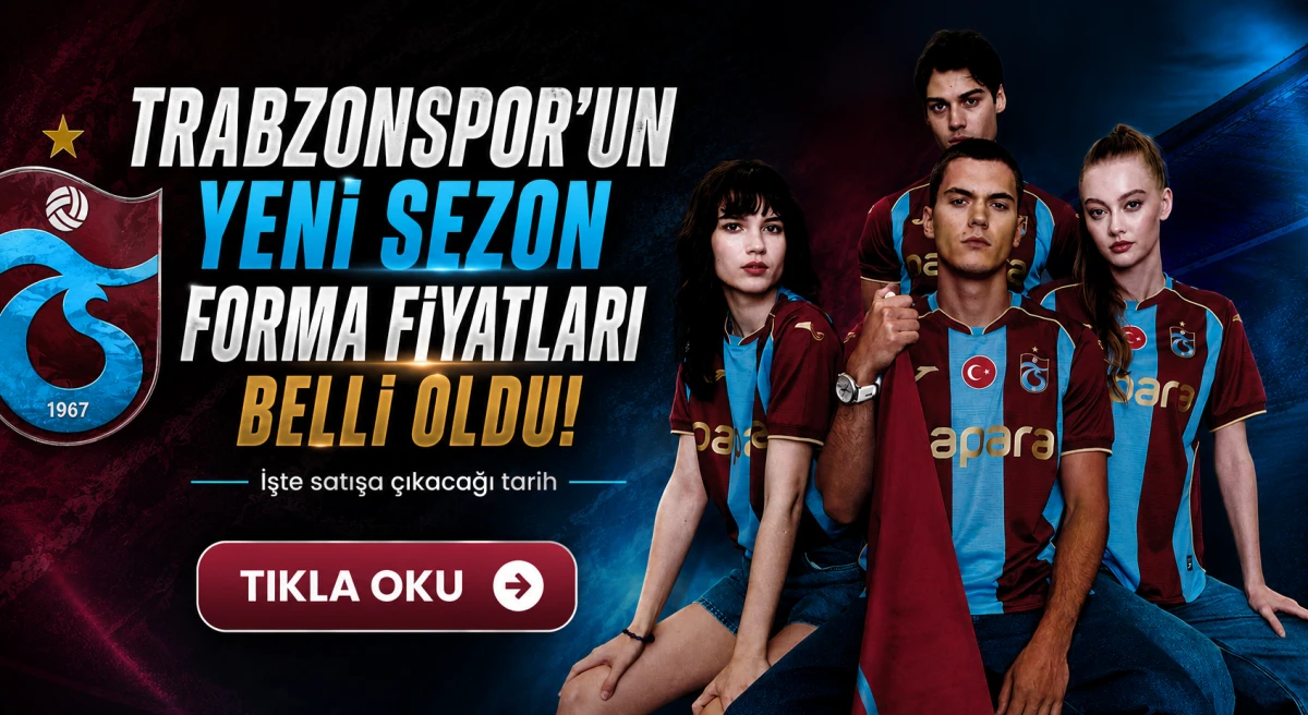 Trabzonspor'un yeni sezon forma fiyatı a&ccedil;ıklandı