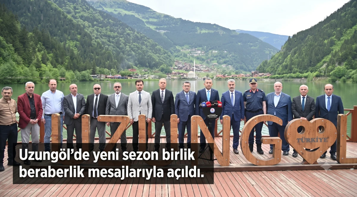 Uzung&ouml;l'de yeni sezon birlik beraberlik mesajlarıyla a&ccedil;ıldı.