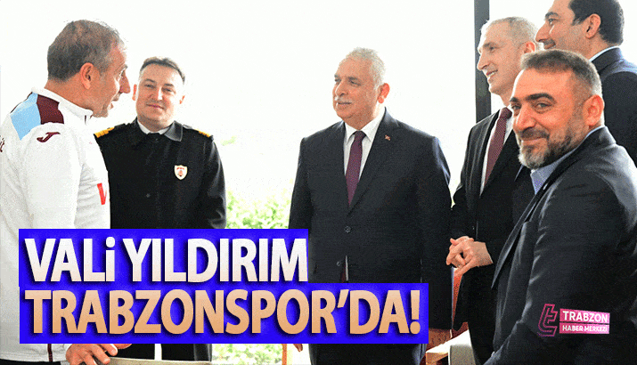 Vali Aziz Yıldırım, Trabzonspor'a Taziye Ziyaretinde Bulundu