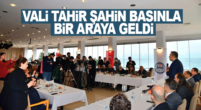 Vali Tahir Şahin Trabzon&rsquo;daki İlk Basın Buluşmasında Mesajlarını Paylaştı