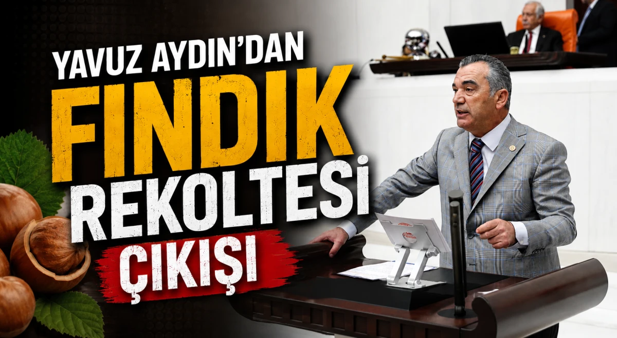 Yavuz Aydın: Fındıkta rekolte bilimsel hesaplanmalı