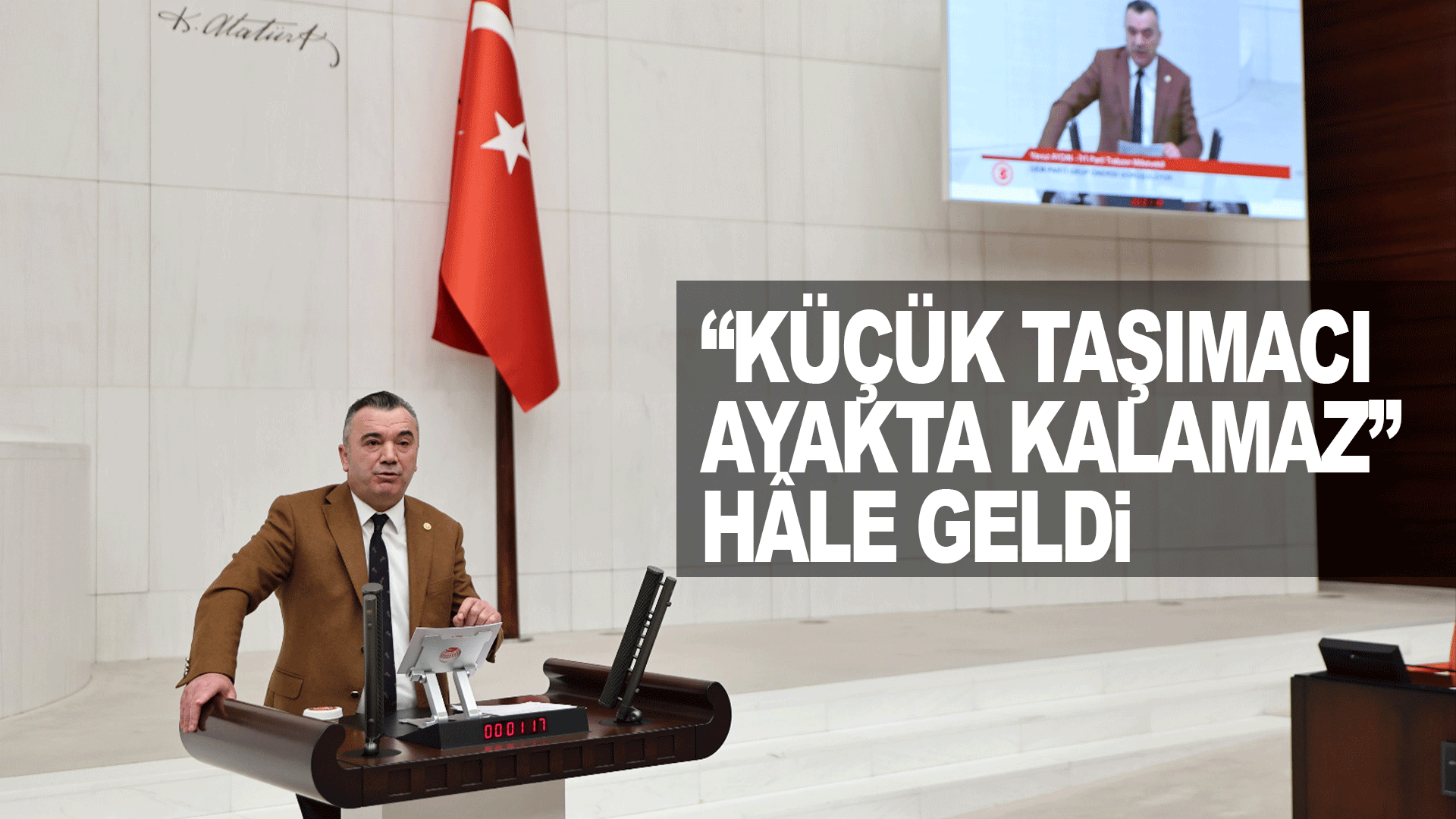 Yavuz Aydın, taşımacılık sekt&ouml;r&uuml;ndeki maliyet krizini Meclis g&uuml;ndemine taşıdı