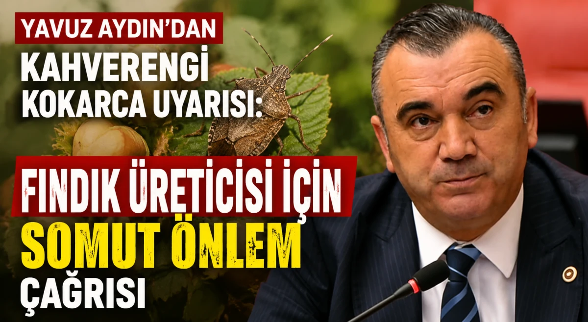 Yavuz Aydın'dan kahverengi kokarca tehdidine karşı acil &ouml;nlem &ccedil;ağrısı