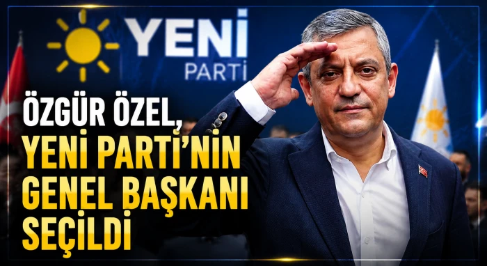 YENİ Parti&rsquo;de ilk g&uuml;n: Manisa Milletvekili &Ouml;zg&uuml;r &Ouml;zel oy birliğiyle genel başkan se&ccedil;ildi  - Videolu Haber