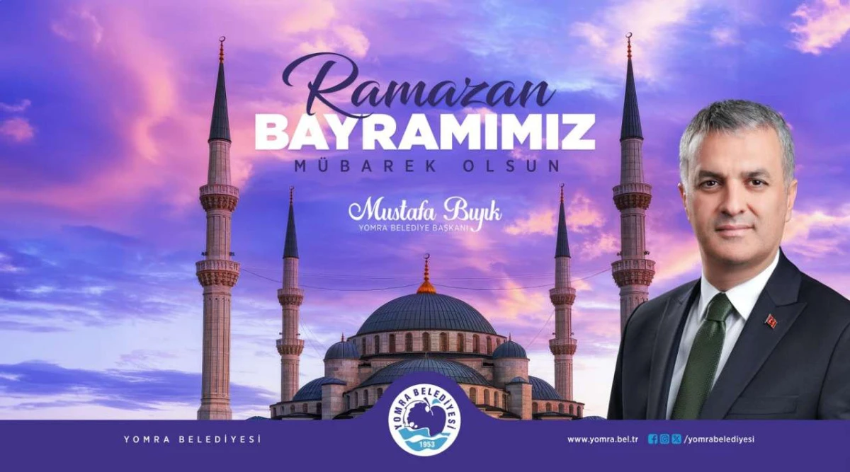 Yomra Belediye Başkanı Mustafa Bıyık Ramazan Bayramı&rsquo;nda birlik ve dayanışma mesajı verdi